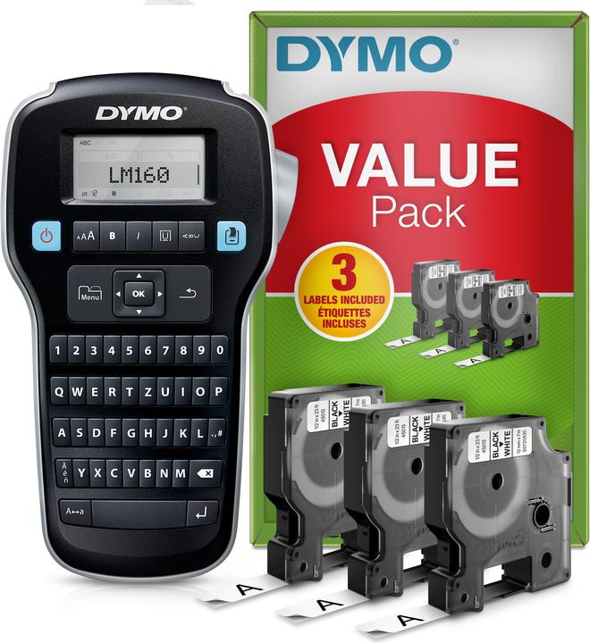 Actual product image Dymo LabelManager 160 Value Pack
