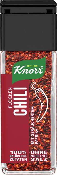 Produktbild Knorr 100% Natürlich Gewürzflocken Chili, Gewürz Streuer mit Chili & Paprika, Würzen ohne Salz und Zucker (34 g)