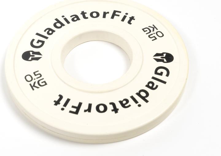 Image du produit Gladiatorfit Disque de poids fractionnel (2 x 0,5 kg)