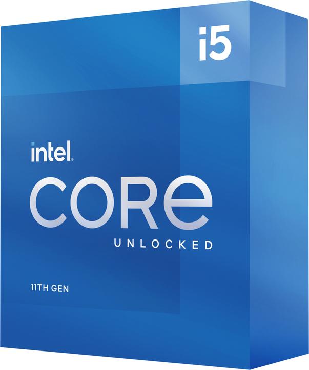 Actual product image Intel Core i5-11600K (LGA 1200, 3.90 GHz, 6 -Core)