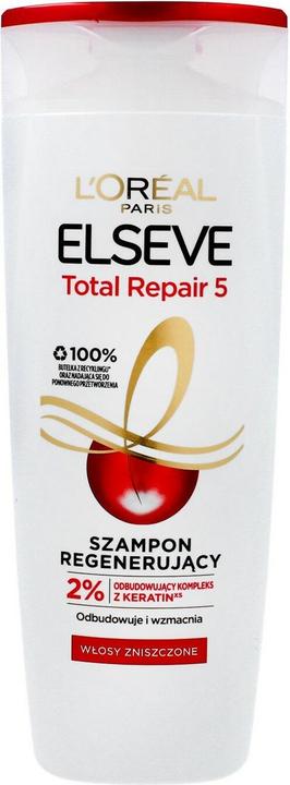 Produktbild L'Oréal Paris L'Oreal Elseve Total Repair Filling Shampoo 400Ml (400 ml, Flüssiges Shampoo)
