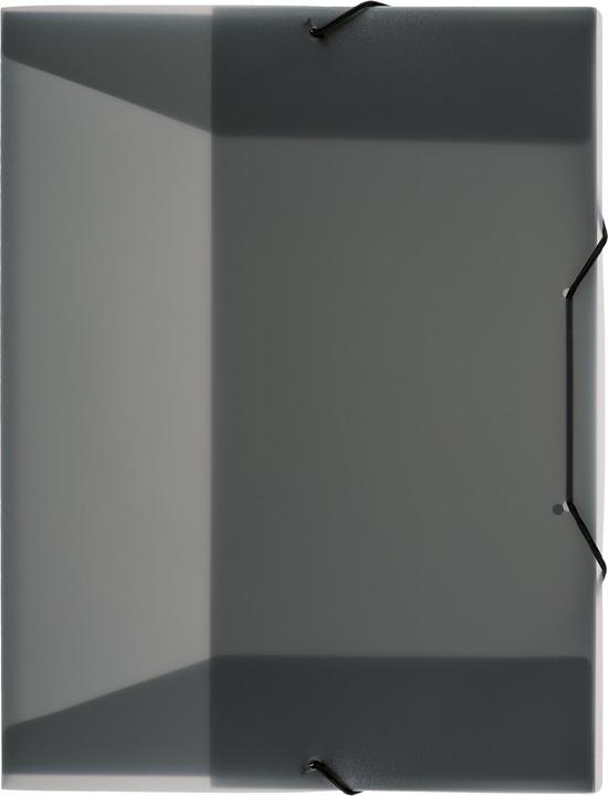 Produktbild Idena Heftbox A4 Gummizug PP transluzent schwarz (A4, 1 x)