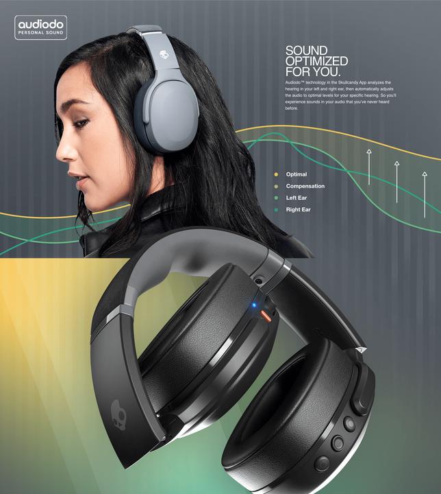Image du produit Skullcandy Crusher Evo (pas de réduction du bruit, 40 h, Sans fil, Filaire)