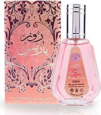 Ard Al Zaafaran Rose Paris EDP Spray 50ml (Eau de Parfum, 50 ml)