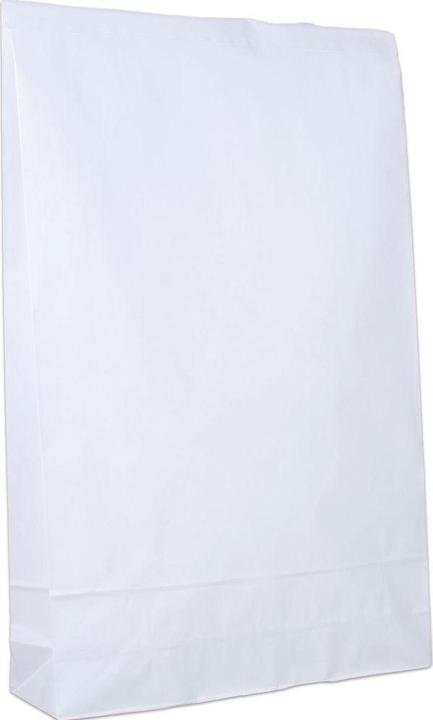 Actual product image Elco Shipping bag white with block bottom 100gm2 360x100x560+50mm, 200 pcs. (200 x)
