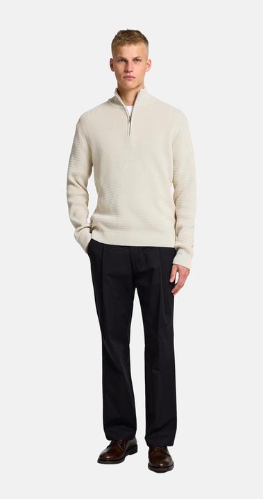 Actual product image Selected Homme Textured half-zip jumper (S)