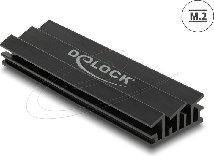 Actual product image Delock M.2 heat sink, 70x22x10mm