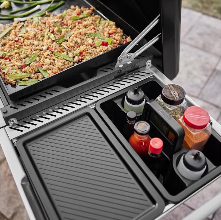 Image du produit Weber 3400128 Panier de transport intégré pour tablette latérale