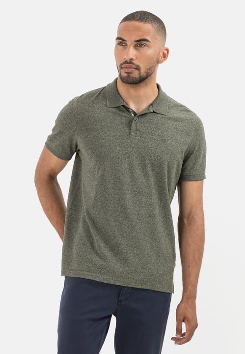 Produktbild Camel Active Kurzarm Poloshirt aus nachhaltigem Baumwollmix (S)