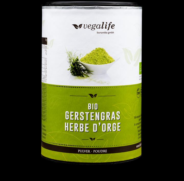 Actual product image vegalife Barley grass powder (1 Piece, Powder, 125 g)