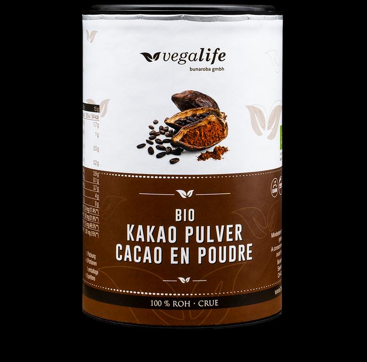 Actual product image vegalife Bio Kakao Pulver (125 g)