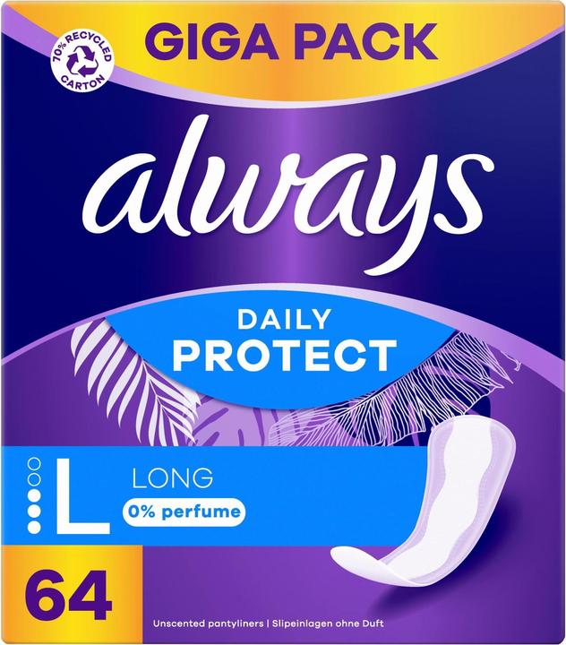 Actual product image Always Daily Protect (64 x, Panty liners)
