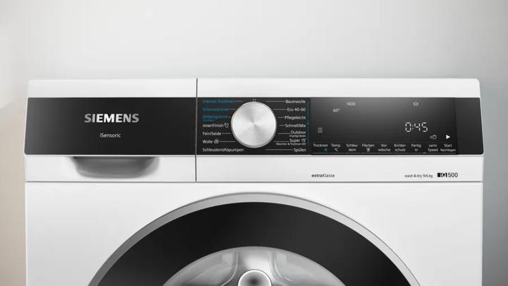 Produktbild Siemens iQ500, Waschtrockner, 9/6 kg, 1400 U/min., WN44G292, ID WN44G292