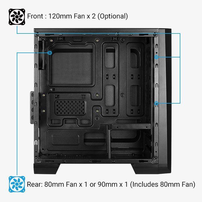 Actual product image AeroCool Cylon (mATX)