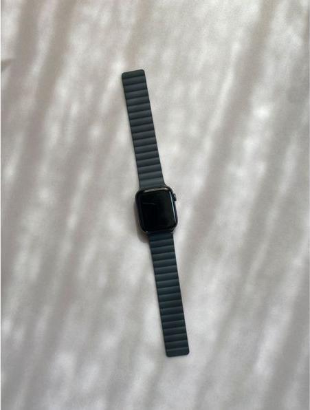 Produktbild Cyberport magnetisches Silikonarmband LITE Schwarz 38-40mm (Silikon)
