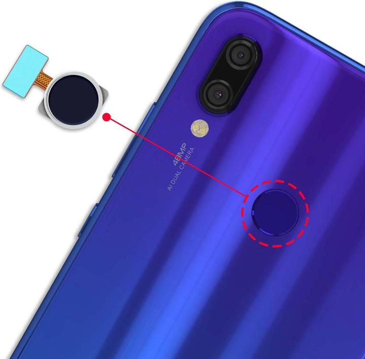 Produktbild Clappio Xiaomi Redmi Note 7/7 Pro Haupttaste (Xiaomi Redmi Note 7)