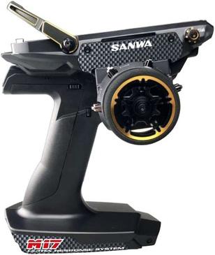Produktbild Sanwa M17 Limited Gold RX-493 TX/RX Farb Touch Display Surface CH4 2.4GHZ FH5 Ultra Response Mode