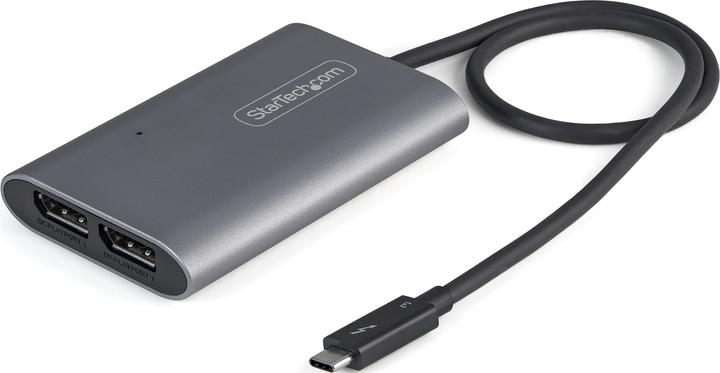 Produktbild StarTech Thunderbolt 3 zu Dual DisplayPort (USB Typ-C, 46 cm)