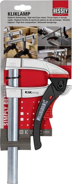 Image du produit Bessey Pince à lumière KLIKLAMP KLI16 (160 mm)