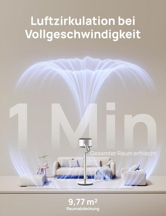 Image du produit Dreo Smart Standventilator mit RGB Light (20 dB)