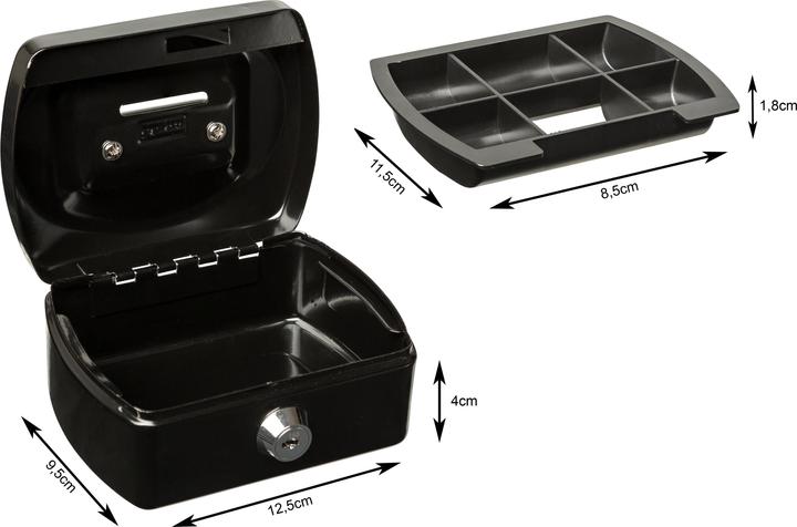 Immagine prodotto Idena Cassa Mini 125x95x60mm, nera