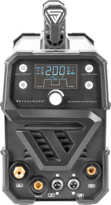 Image du produit Stahlwerk Poste à souder DC TIG 200 Puls ST Digital MMA Fonction spot et pulsée