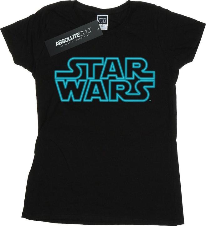 Produktbild Star Wars Neon Sign Logo TShirt (S)