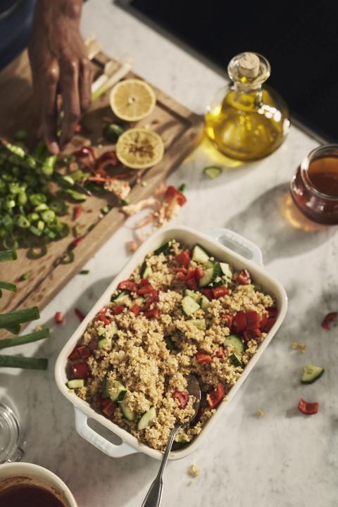 Actual product image Staub 2-piece ceramic oven mould set