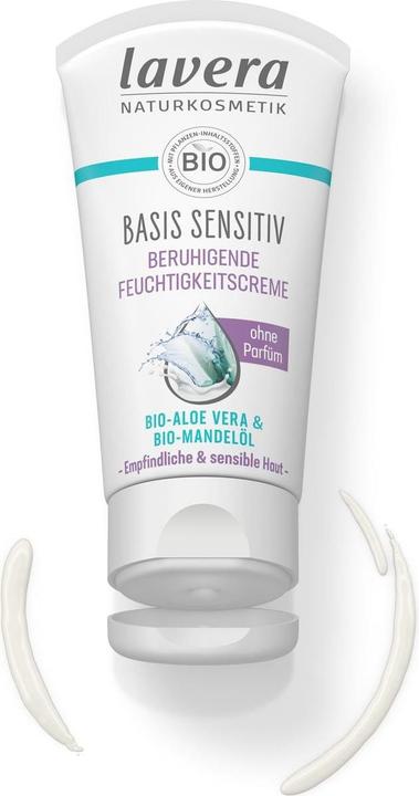 Produktbild Lavera beruhigende Feuchtigkeitscreme basis sensitiv Creme (50 ml)