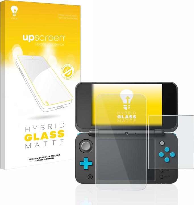 Produktbild upscreen Schutzglas Schutzfolie Glas Folie Displayschutz matt (2DS XL)