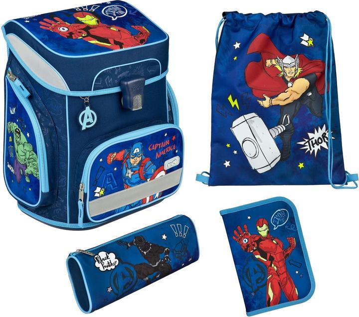 Image du produit Scooli Schulthek-Set 5-teilig Spiderman, 18 l, Altersempfehlung (18 l)
