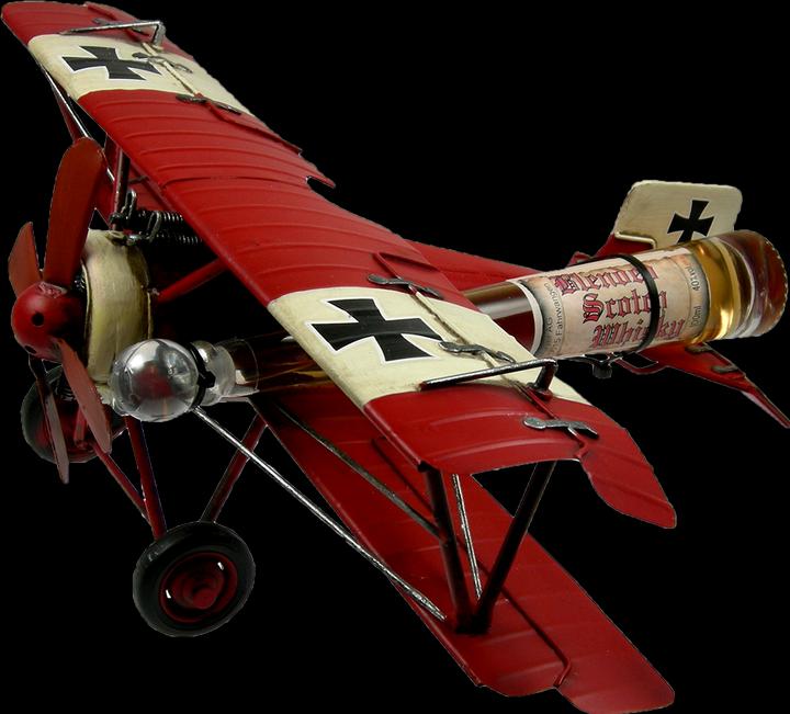 Immagine prodotto Mayer - the gift factory Doppeldecker-Flugzeug mit Scotch Whisky (Whisky scozzese, 1 x 10 cl)