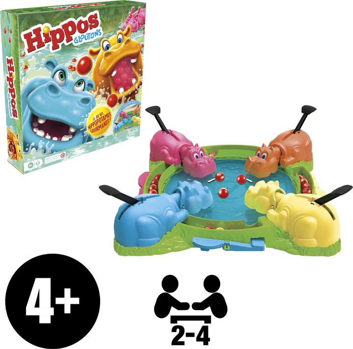 Actual product image Hasbro Gaming Hippos Gloutons (French)