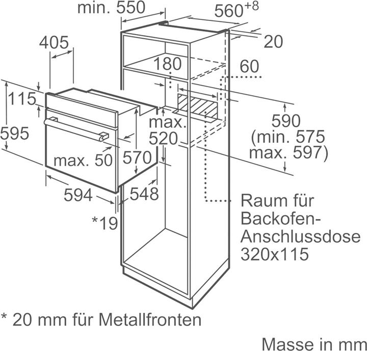 Image du produit Bosch Hausgeräte HBF011BR0