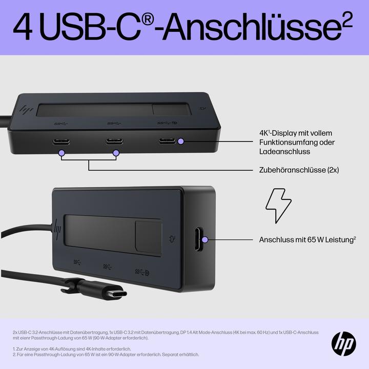Productafbeelding HP Multiport (USB-C, 4 Havens)