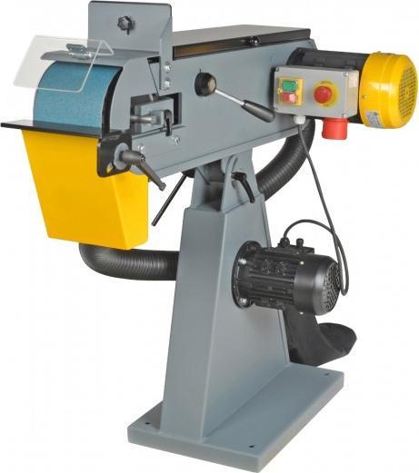 Image du produit Elmag - Premium Bandschleifmaschine Modell HD 150x2000 A/HD-B m. Absaugung (Ponceuse à bande)