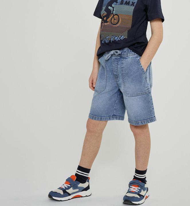Produktbild La Redoute Collections Jeans-Bermudas mit Bindebändern (128)
