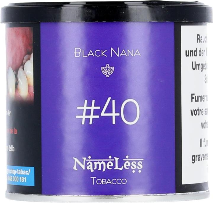 Produktbild Nameless Black Nana (Traube, Minze, 200 g)