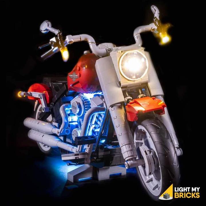 Produktbild Light my bricks LED Licht Set für LEGO Harley-Davidson Fat Boy