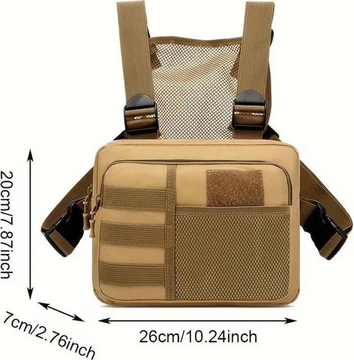 Produktbild Dema Taktische Brusttasche Gürteltasche Tarnmuster Camouflage