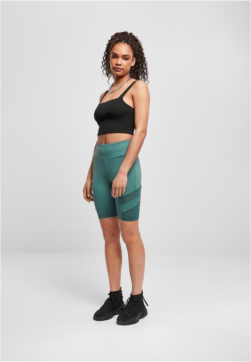 Immagine prodotto Urban Classics Pantaloncini da ciclismo Tech Mesh a vita alta da donna (XXL)