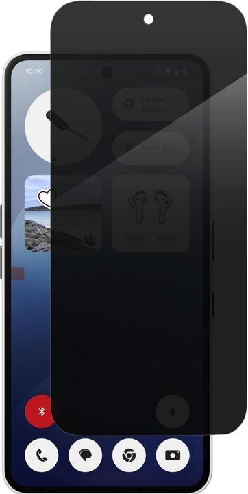 Actual product image Screenguard Privacy Screen Protector armoured glass (1 Piece, Nothing Phone (3a) Pro)