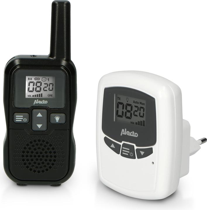 Babiage Alecto DBX PMR Babyphone mit Kanälen (Babyphone Audio, 3000 m)