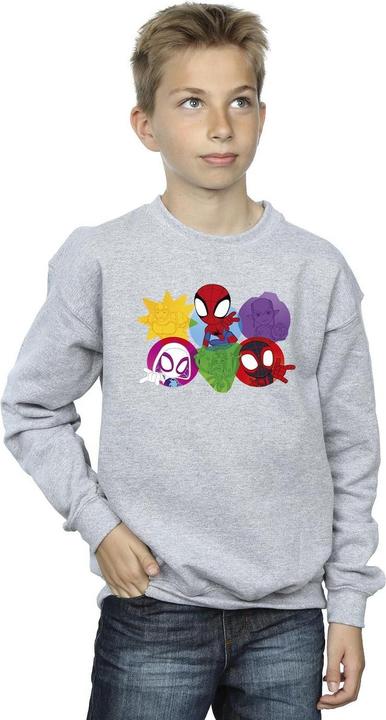 Produktbild Spidey And His Amazing Friends Faces Sweatshirt Jungen (140, 146)