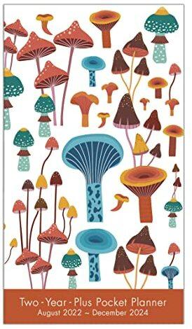 Produktbild Mushroom August 2022 - December 2024 Two-Year-Plus Pocket Planner (Kein Einband, Englisch)