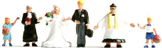 Produktbild Noch 15860 H0 Figuren Hochzeit