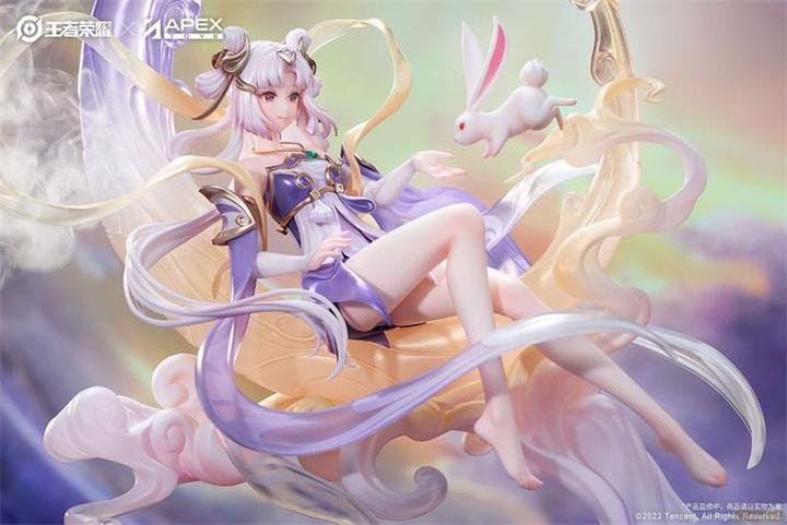 Actual product image Apex Honor of Kings PVC Statue 1/7 Chang'e Princess of the Cold Moon Ver. 35 cm