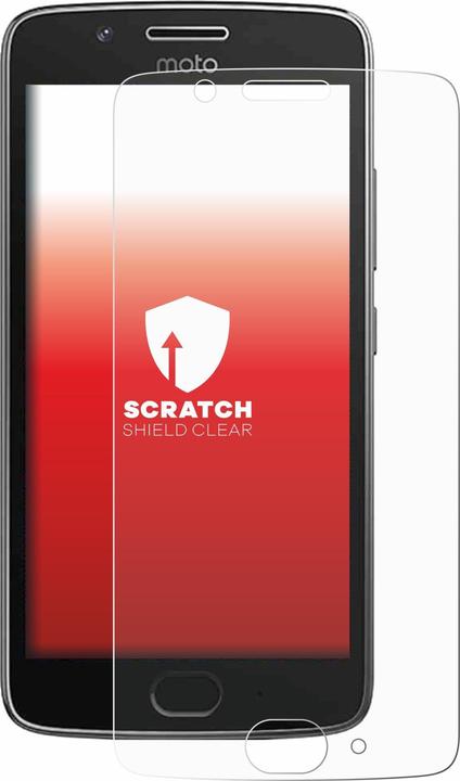 Actual product image upscreen Scratch Shield screen protector (1 Piece, Motorola Moto G5)