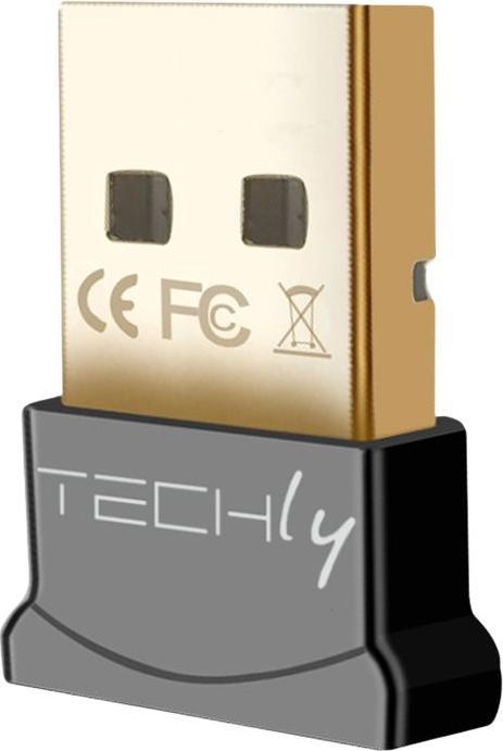 Produktbild Techly USB Bluetooth 4.0 Dongle Klasse 1 + EDR-Adapter (Empfänger)
