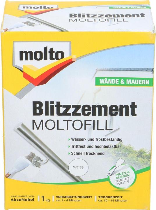 Molto Ciment flash Moltofill blanc (1000 g)